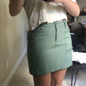 Olive green skort